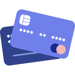 Illustration of a credit card